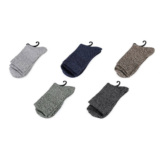 Șosete călduroase melanj unisex - Gri foarte deschis (1 Pereche) Șosete călduroase melanj unisex - Gri foarte deschis (1 Pereche)