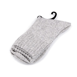 Șosete călduroase melanj unisex - Gri foarte deschis (1 Pereche)