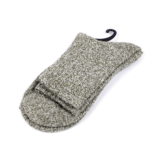 Șosete călduroase melanj unisex - Gri foarte deschis (1 Pereche) Șosete călduroase melanj unisex - Gri foarte deschis (1 Pereche)