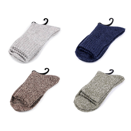 Șosete călduroase melanj unisex - Gri foarte deschis (1 Pereche) Șosete călduroase melanj unisex - Gri foarte deschis (1 Pereche)