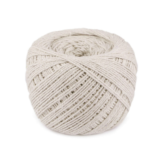 Fire din bumbac macrame ø2-2,5 mm - Maro deschis (1 Bucată) Fire din bumbac macrame ø2-2,5 mm - Maro deschis (1 Bucată)