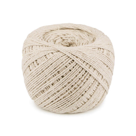 Fire din bumbac macrame ø2-2,5 mm - Maro deschis (1 Bucată) Fire din bumbac macrame ø2-2,5 mm - Maro deschis (1 Bucată)