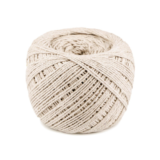 Fire din bumbac macrame ø2-2,5 mm - Maro deschis (1 Bucată) Fire din bumbac macrame ø2-2,5 mm - Maro deschis (1 Bucată)