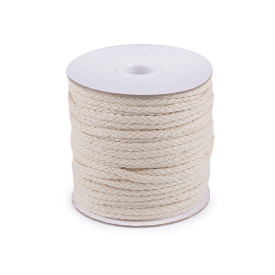 Șnur din bumbac împletit, ø5 mm - Maro (180 Metri) Șnur din bumbac împletit, ø5 mm - Maro (180 Metri)
