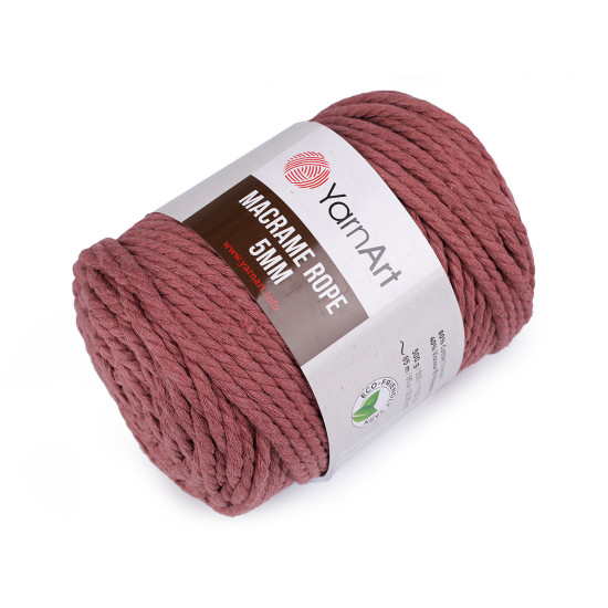 Fir de tricotat / croșetat macrame rope,ø5 mm 500 g - Alb (2 Bucăți) Fir de tricotat / croșetat macrame rope,ø5 mm 500 g - Alb (2 Bucăți)