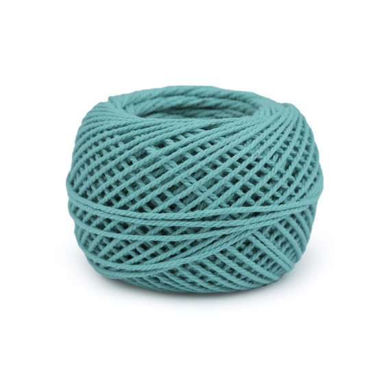 Aţă bumbac pentru croșetat, 40 g - Turcoaz (10 Bucăți) Aţă bumbac pentru croșetat, 40 g - Turcoaz (10 Bucăți)