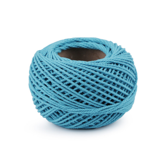 Aţă bumbac pentru croșetat, 40 g - Turcoaz (10 Bucăți) Aţă bumbac pentru croșetat, 40 g - Turcoaz (10 Bucăți)