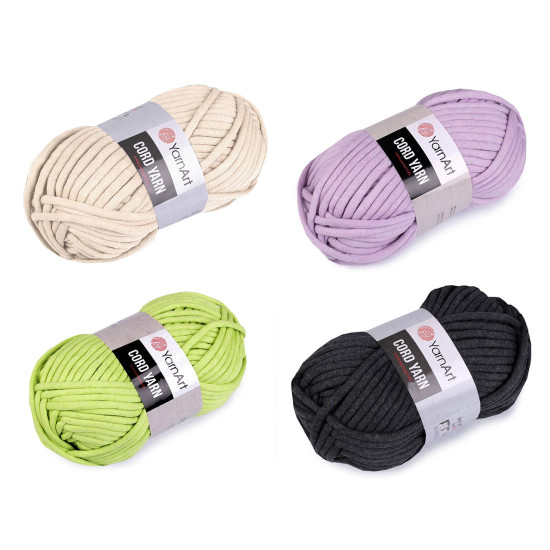 Fir de tricotat cord yarn, 250 g - Alb (1 Bucată) Fir de tricotat cord yarn, 250 g - Alb (1 Bucată)
