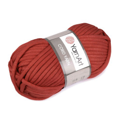 Fir de tricotat cord yarn, 250 g - Ruginiu (1 Bucată)
