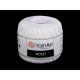 Fir de croșetat din bumbac violet, 50 g - Gri deschis (6 Bucăți) Fir de croșetat din bumbac violet, 50 g - Gri deschis (6 Bucăți)
