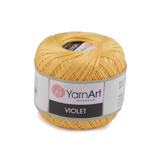 Fir de croșetat din bumbac violet, 50 g - Gri deschis (6 Bucăți) Fir de croșetat din bumbac violet, 50 g - Gri deschis (6 Bucăți)