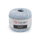 Fir de croșetat din bumbac violet, 50 g - Gri deschis (6 Bucăți) Fir de croșetat din bumbac violet, 50 g - Gri deschis (6 Bucăți)