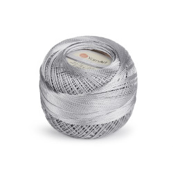 Fir de croșetat tulip, 50 g - Gri foarte deschis (18 Bucăți)