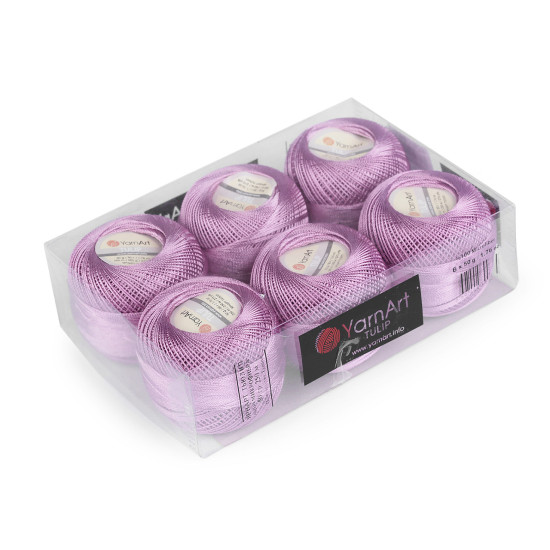 Fir de croșetat tulip, 50 g - Bordo (6 Bucăți) Fir de croșetat tulip, 50 g - Bordo (6 Bucăți)