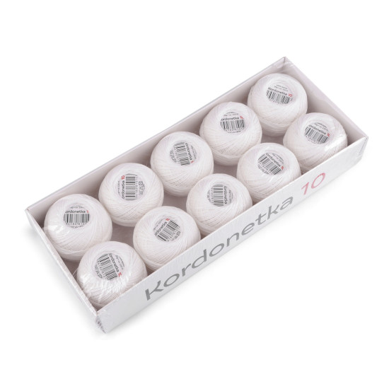 Fire kordonetka 20 g 20 g - Alb (10 Bucăți)