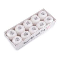 Fire kordonetka 20 g 20 g - Alb (10 Bucăți)