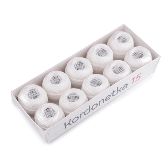 Fire kordonetka 20 g 20 g - Alb (10 Bucăți)