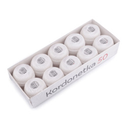 Fire kordonetka 20 g 20 g - Alb (10 Bucăți)