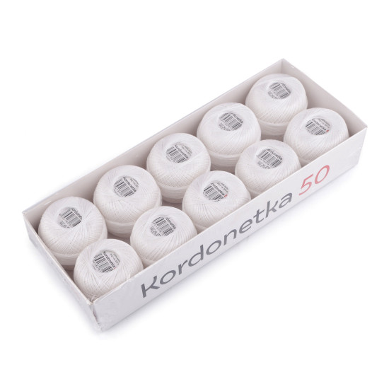 Fire kordonetka 20 g 20 g - Alb (10 Bucăți)