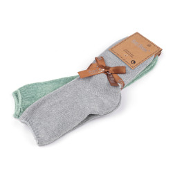 Șosete chenille pentru femei emi ross - Mix (2 Perechi)