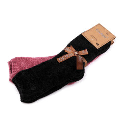 Șosete chenille pentru femei emi ross - Mix (2 Perechi)