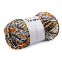 Fire de tricotat passion 100 g - Portocaliu (1 Bucată)