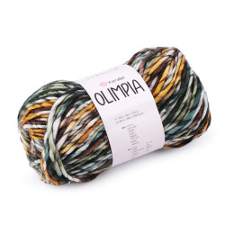 Fire de tricotat olimpia 100 g - Verde (1 Bucată)