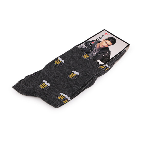 Șosete bărbați din bumbac - Albastru denim (1 Pereche) Șosete bărbați din bumbac - Albastru denim (1 Pereche)