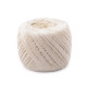 Fire din bumbac macrame ø1,5-2 mm - Negru (1 Bucată) Fire din bumbac macrame ø1,5-2 mm - Negru (1 Bucată)