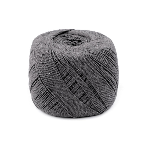 Fire din bumbac macrame ø1,5-2 mm - Negru (1 Bucată) Fire din bumbac macrame ø1,5-2 mm - Negru (1 Bucată)