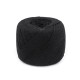 Fire din bumbac macrame ø1,5-2 mm - Negru (1 Bucată) Fire din bumbac macrame ø1,5-2 mm - Negru (1 Bucată)