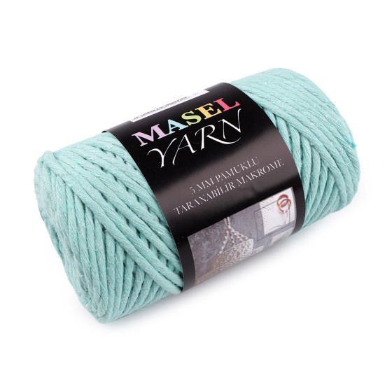 Fire macrame din bumbac reciclat ø5 mm - Gri închis (4 Bucăți) Fire macrame din bumbac reciclat ø5 mm - Gri închis (4 Bucăți)