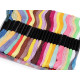 Fire de broderie tip mouline grus 50 buc/8 m - Mix (50 Bucăți)