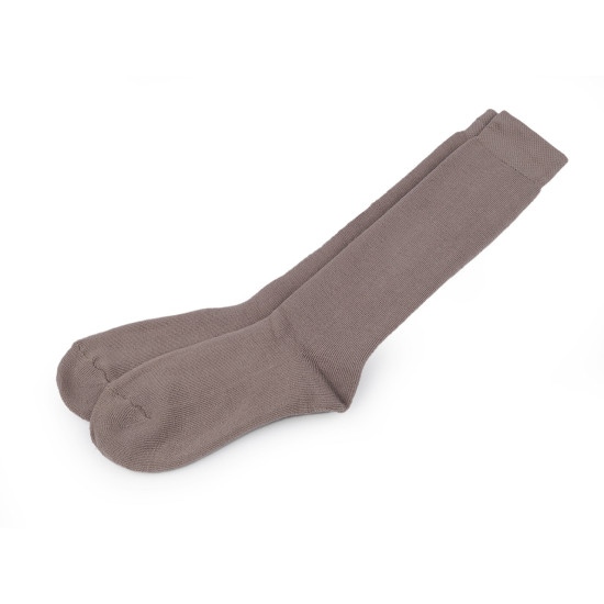 Șosete lungi de damă - Gri deschis (1 Pereche) Șosete lungi de damă - Gri deschis (1 Pereche)
