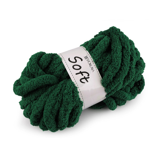 Fire de tricotat chenille soft 250 g - Crem deschis (1 Bucată) Fire de tricotat chenille soft 250 g - Crem deschis (1 Bucată)
