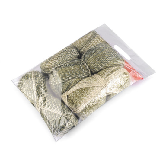 Resturi fire acrilice / fără alegere de culori 400 g - Culoare aleatorie (1 Sac) Resturi fire acrilice / fără alegere de culori 400 g - Culoare aleatorie (1 Sac)