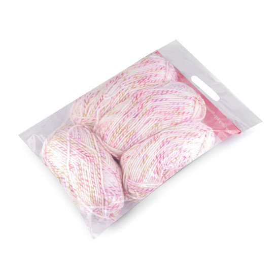 Resturi fire acrilice / fără alegere de culori 400 g - Culoare aleatorie (1 Sac) Resturi fire acrilice / fără alegere de culori 400 g - Culoare aleatorie (1 Sac)
