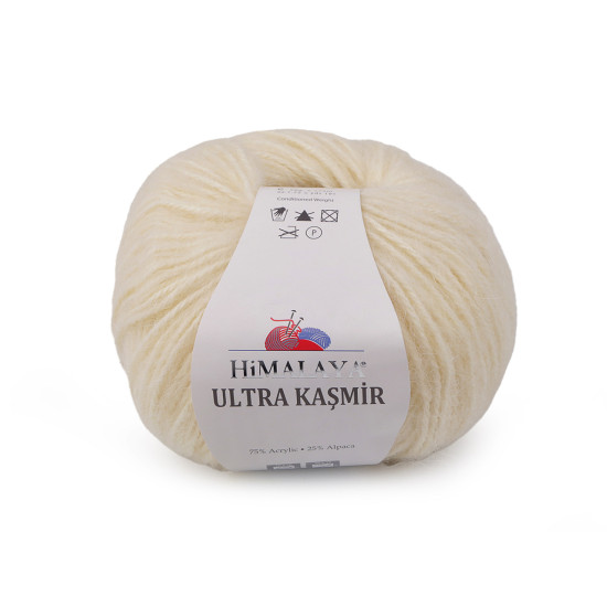 Fire de tricotat ultra kasmir 50 g - Gri neutral (10 Bucăți) Fire de tricotat ultra kasmir 50 g - Gri neutral (10 Bucăți)