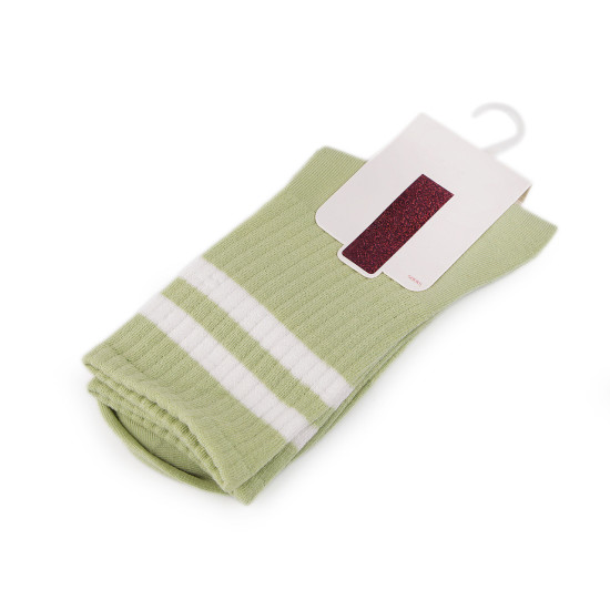Șosete unisex din bumbac - Crem foarte deschis (1 Pereche) Șosete unisex din bumbac - Crem foarte deschis (1 Pereche)