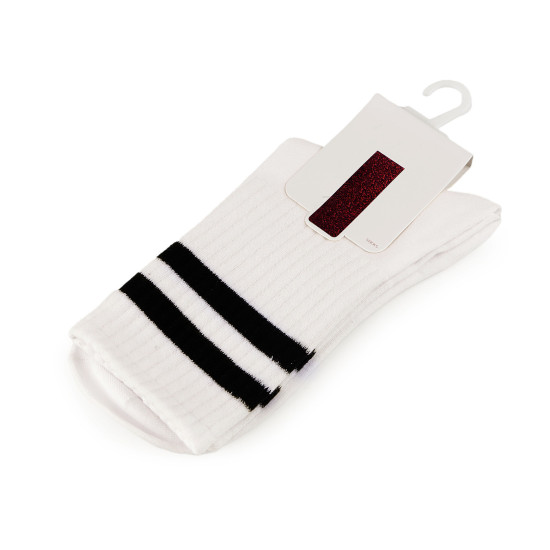 Șosete unisex din bumbac - Crem foarte deschis (1 Pereche) Șosete unisex din bumbac - Crem foarte deschis (1 Pereche)