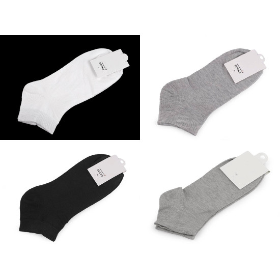 Șosete unisex din bumbac - Gri neutral (1 Pereche) Șosete unisex din bumbac - Gri neutral (1 Pereche)