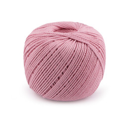 Fire de bumbac macrame ø2 mm - Roz deschis (3 Bucăți)