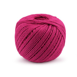 Fire de bumbac macrame ø2 mm - Roz (1 Bucată)