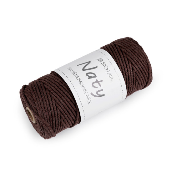 Fire de tricotat din bumbac macrame naty ø3 mm - Gri neutral (3 Bucăți) Fire de tricotat din bumbac macrame naty ø3 mm - Gri neutral (3 Bucăți)