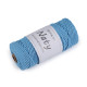 Fire de tricotat din bumbac macrame naty ø3 mm - Gri neutral (3 Bucăți) Fire de tricotat din bumbac macrame naty ø3 mm - Gri neutral (3 Bucăți)