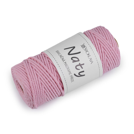 Fire de tricotat din bumbac macrame naty ø3 mm - Gri neutral (3 Bucăți) Fire de tricotat din bumbac macrame naty ø3 mm - Gri neutral (3 Bucăți)