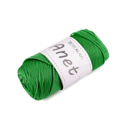 Fire de tricotat si crosetat anet macrame ø2 mm 90 g - Verde (1 Bucată)
