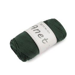 Fire de tricotat si crosetat anet macrame ø2 mm 90 g - Verde închis (1 Bucată)