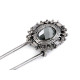 Broșă ac de siguranță cu cristale - Black diamond (1 Bucată) Broșă ac de siguranță cu cristale - Black diamond (1 Bucată)