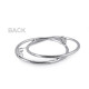 Broșă cercuri design minimalist - Platinum (2 Bucăți) Broșă cercuri design minimalist - Platinum (2 Bucăți)